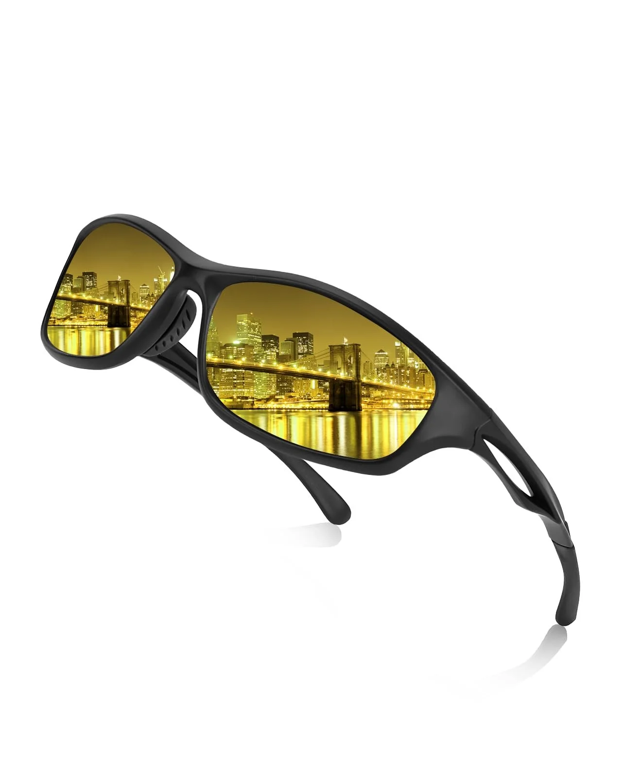 HD Polarized Day＆ Night Vision Glasses for Women Men Anti-glare Driving Sunglass 2