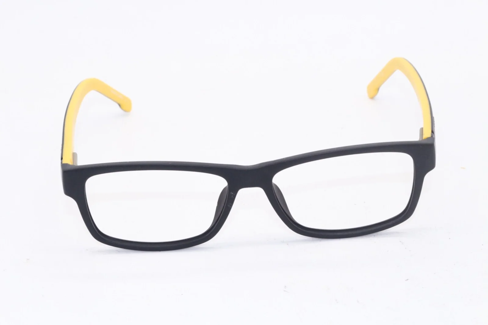 LACOSTE L2707 002 BLACK YELLOW AUTHENTIC DESIGNER FRAMES EYEGLASSES 53-15 3