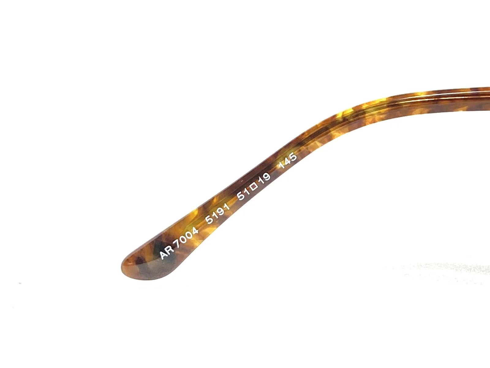 NEW Giorgio Armani AR7004 5191 Mens Yellow Havana Round Eyeglasses Frames 51/19 4
