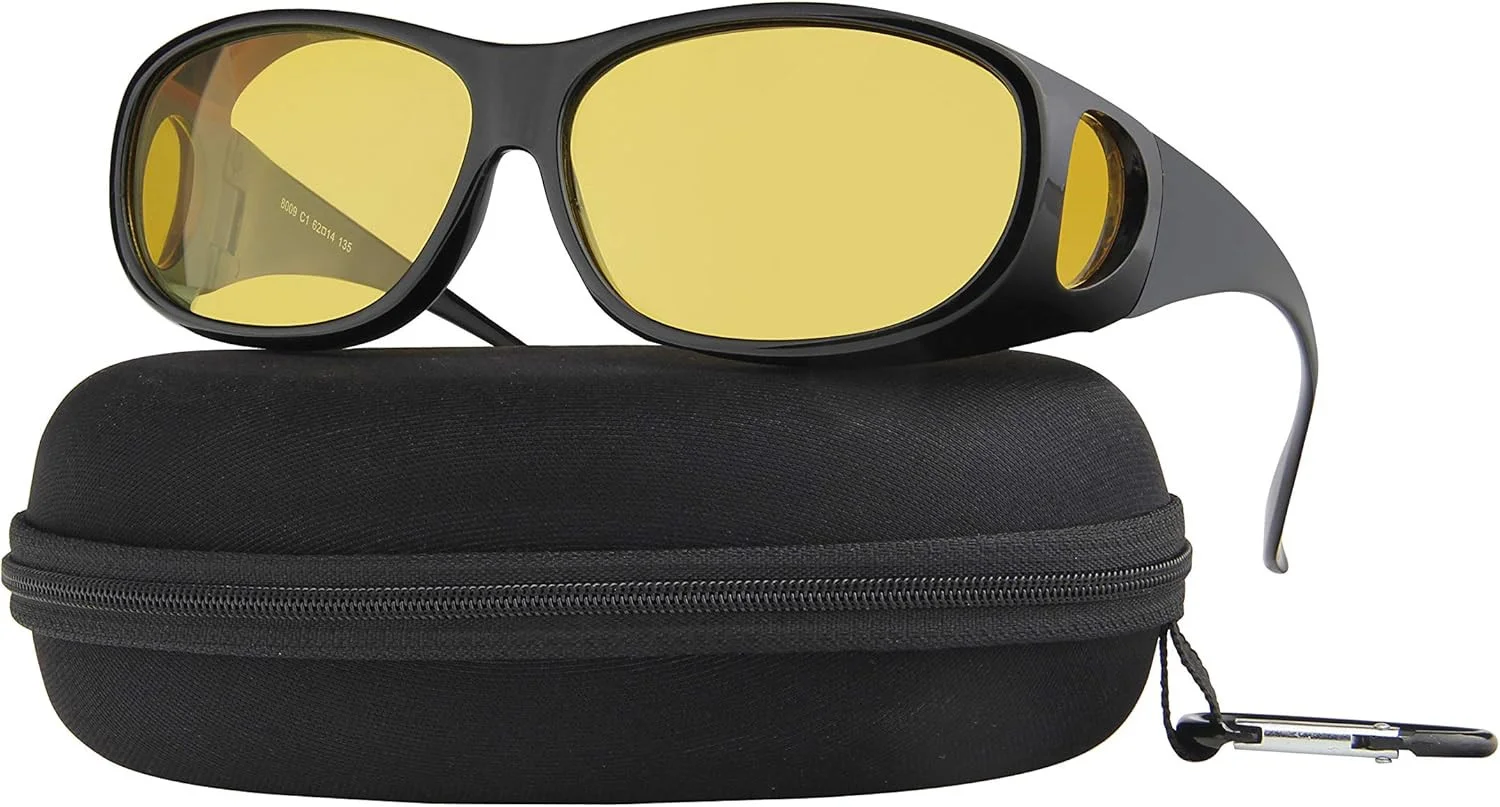 Night Vision Glasses for Men - Drive Bright Anti-glare Polarized Night Drivin... 2
